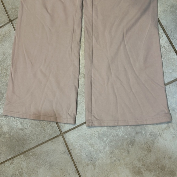 Superdown Jules Tan French Terry Wide Leg Sweatpants M Revolve - Picture 5 of 6